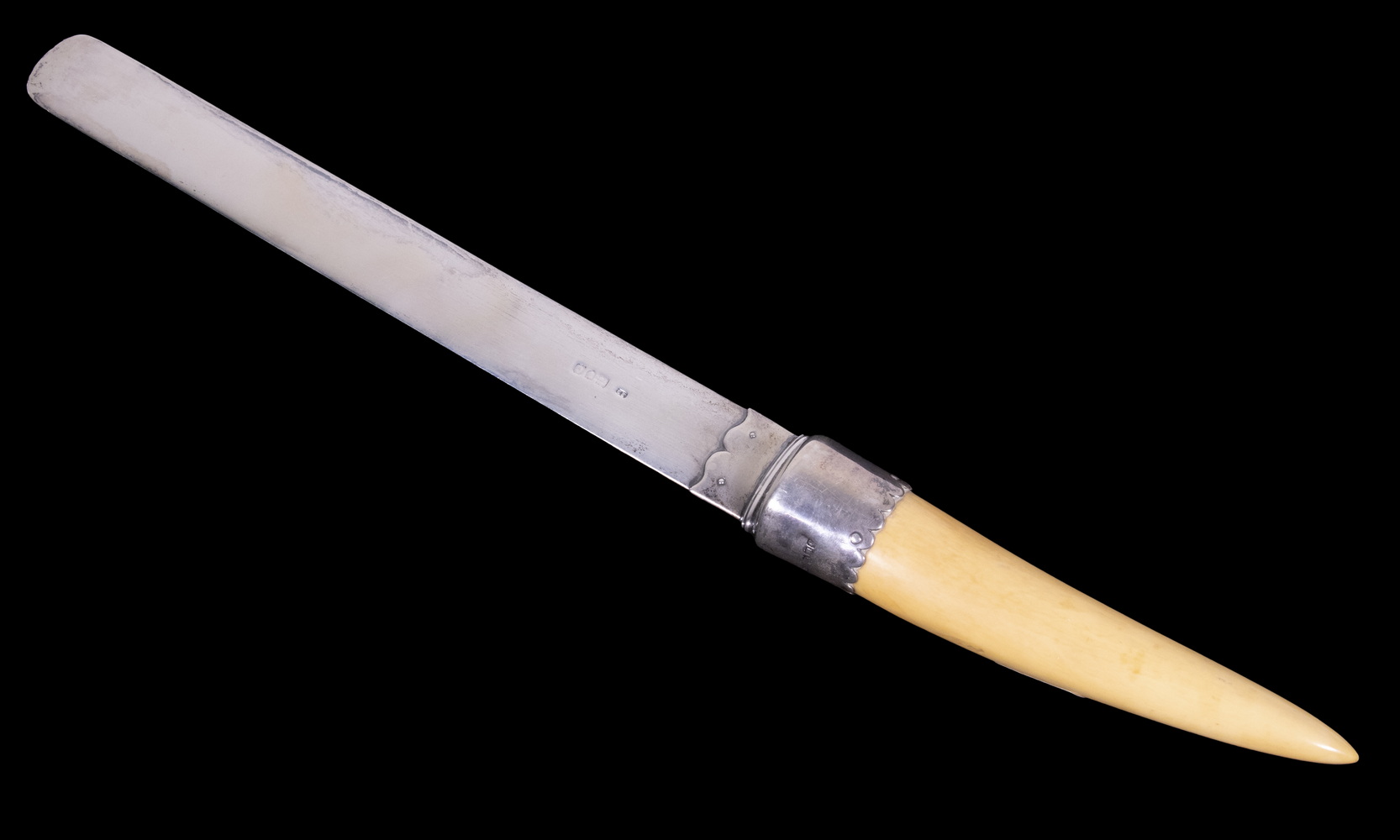 VICTORIAN STERLING & IVORY PAGE