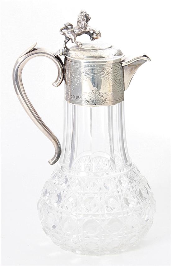 Victorian sterling-mounted