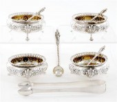 Victorian sterling salt cellar