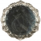 VICTORIAN STERLING SALVERVicto