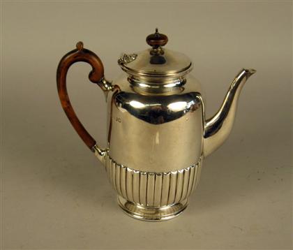 Victorian sterling silver coffeepot