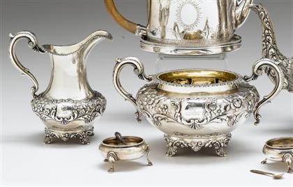 Victorian sterling silver creamer