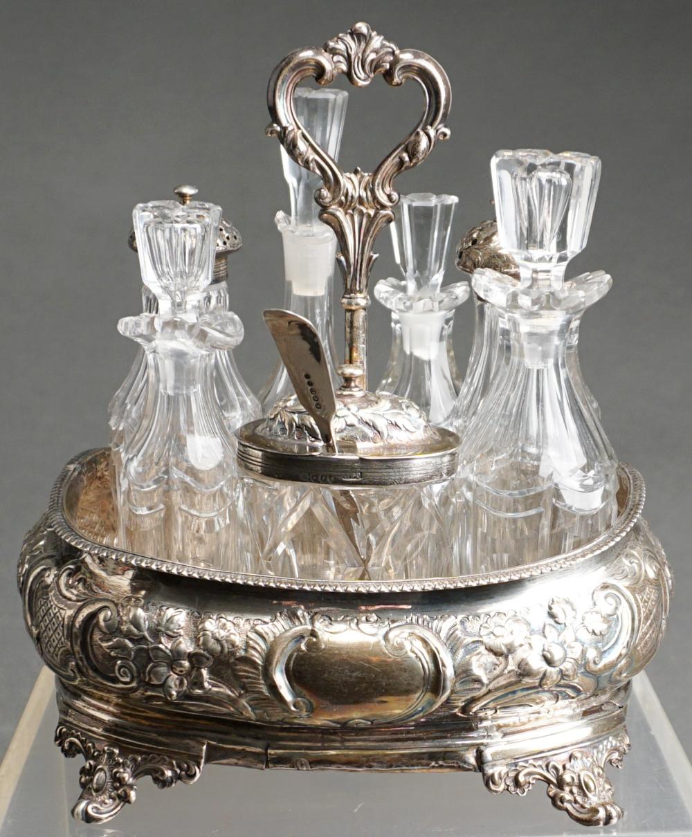 VICTORIAN STERLING SILVER CRUET
