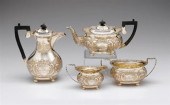 Victorian sterling silver four