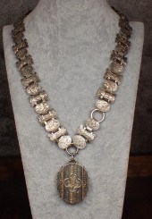 VICTORIAN STERLING SILVER LOCK