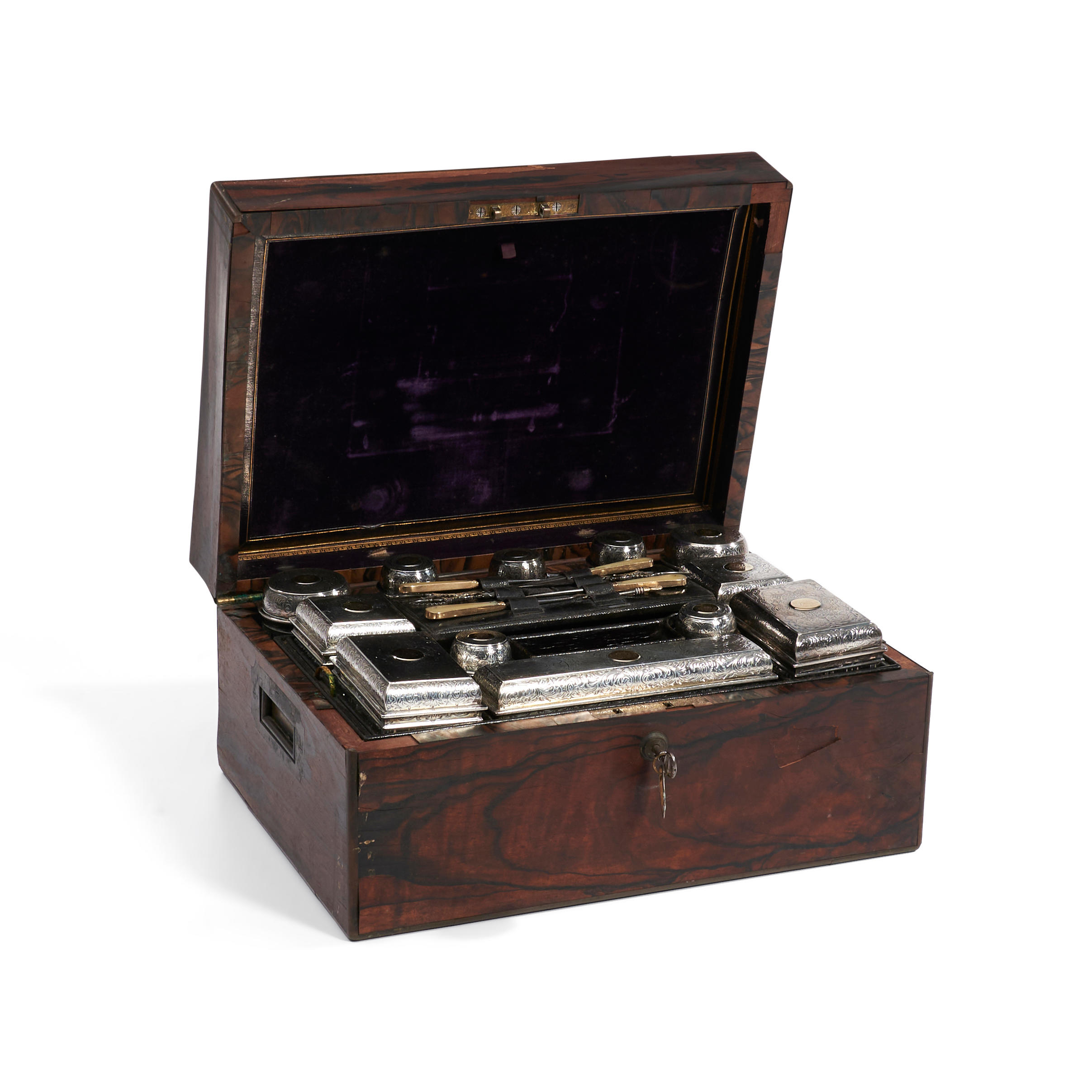 VICTORIAN STERLING SILVER MOLDED