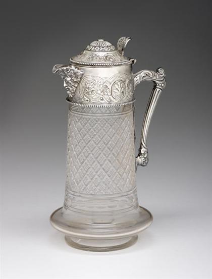 Victorian sterling silver mounted
