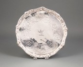 VICTORIAN STERLING SILVER SALV