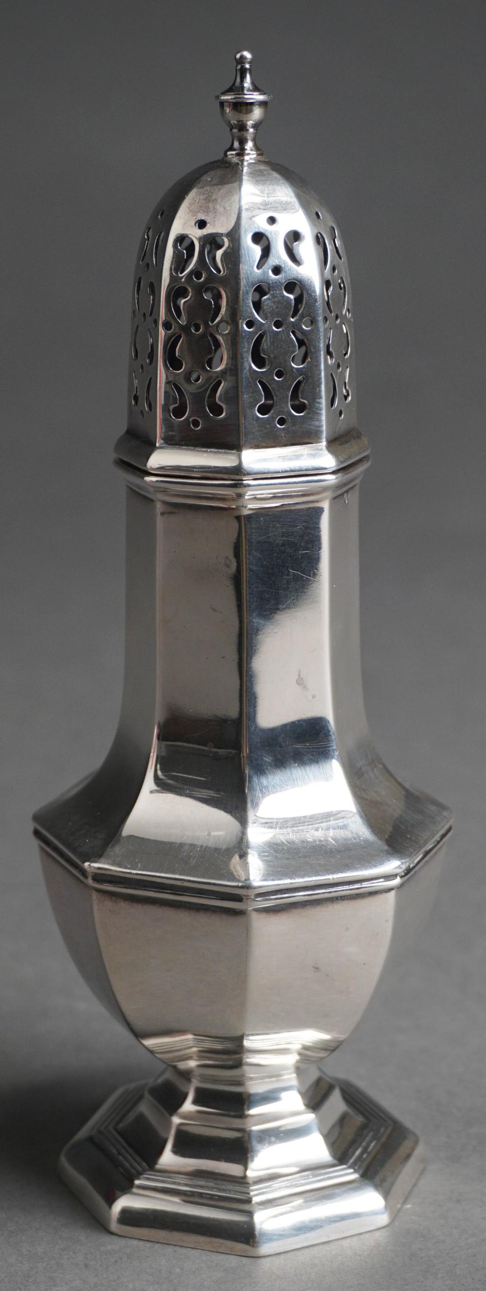 VICTORIAN STERLING SILVER SUGAR