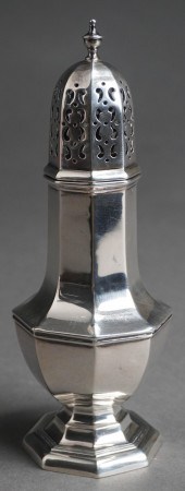 VICTORIAN STERLING SILVER SUGA