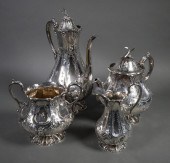 VICTORIAN STERLING SILVER TEA