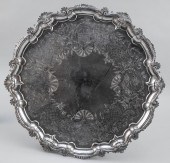 VICTORIAN STERLING SILVER TRAY