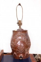 VICTORIAN STONEWARE 2 GALLON B