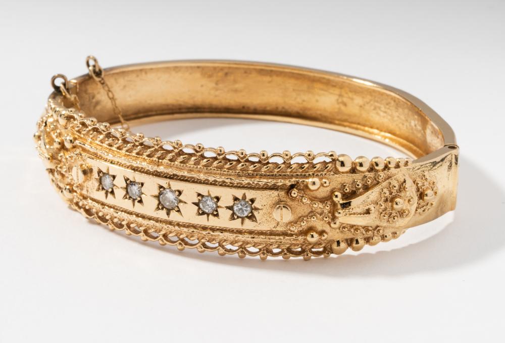VICTORIAN STYLE 14 KARAT YELLOW