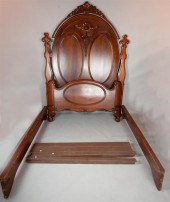VICTORIAN STYLE BED WITH HEADB