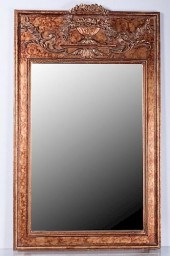 VICTORIAN STYLE BEVELED MIRROR