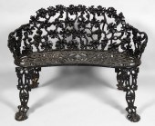VICTORIAN STYLE BLACK PAINTED