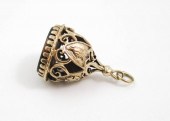 VICTORIAN STYLE BLOODSTONE AND