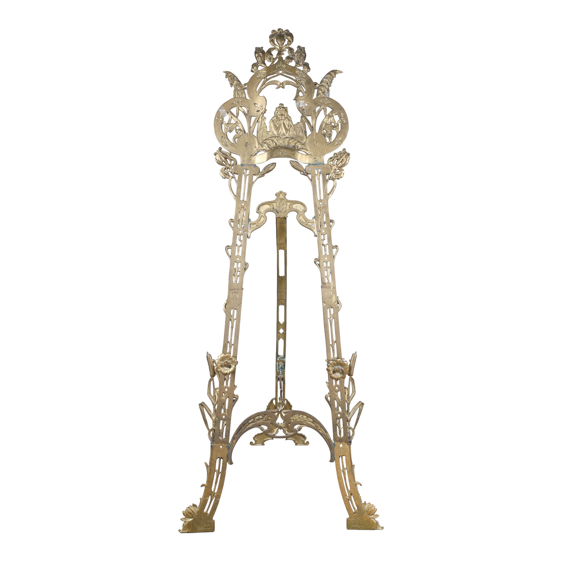 Victorian style Brass and gilt