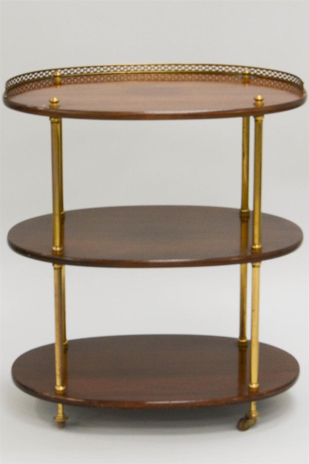 VICTORIAN STYLE BRASS AND