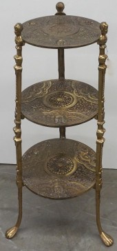 VICTORIAN STYLE BRASS FIGURAL