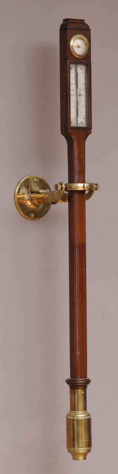 VICTORIAN STYLE BRASS-MOUNTED