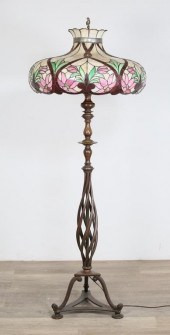 VICTORIAN STYLE BRONZE FLOOR L