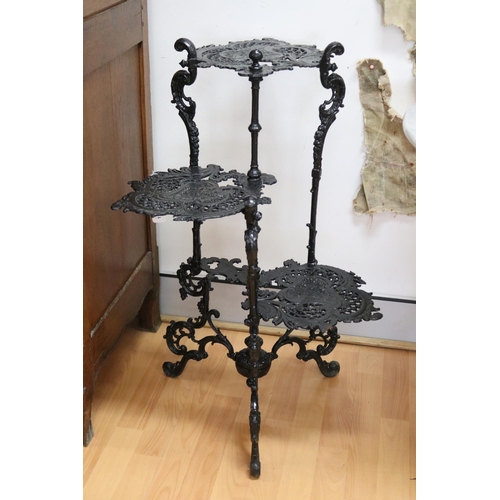 Victorian style cast iron plant