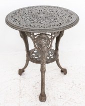 VICTORIAN STYLE CAST IRON ROUN