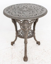 VICTORIAN STYLE CAST IRON ROUN