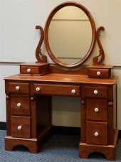 VICTORIAN STYLE CHERRY TWO-PED