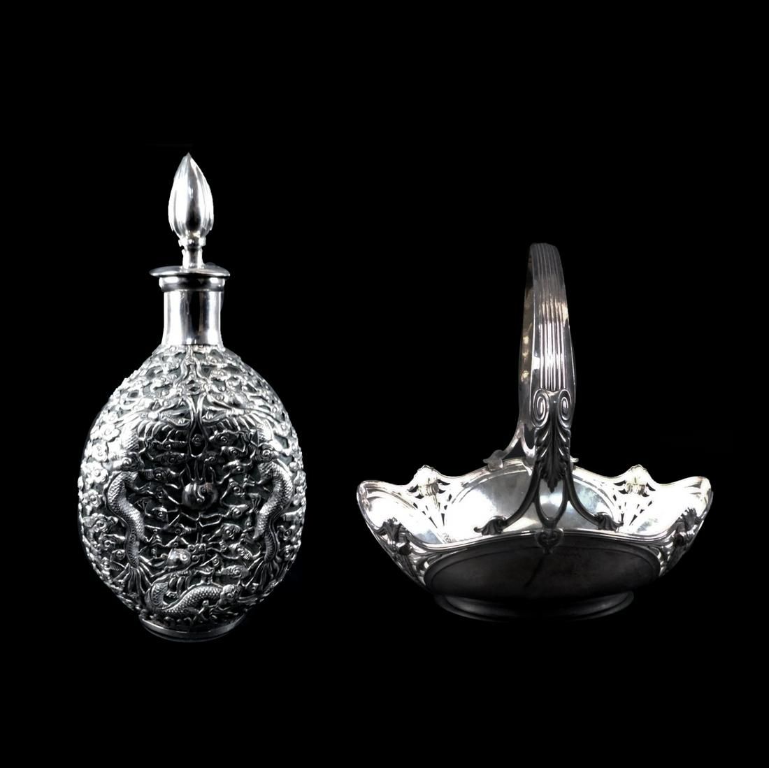 VICTORIAN STYLE DECANTER WITH WMF