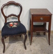 VICTORIAN STYLE EMBROIDERED SI