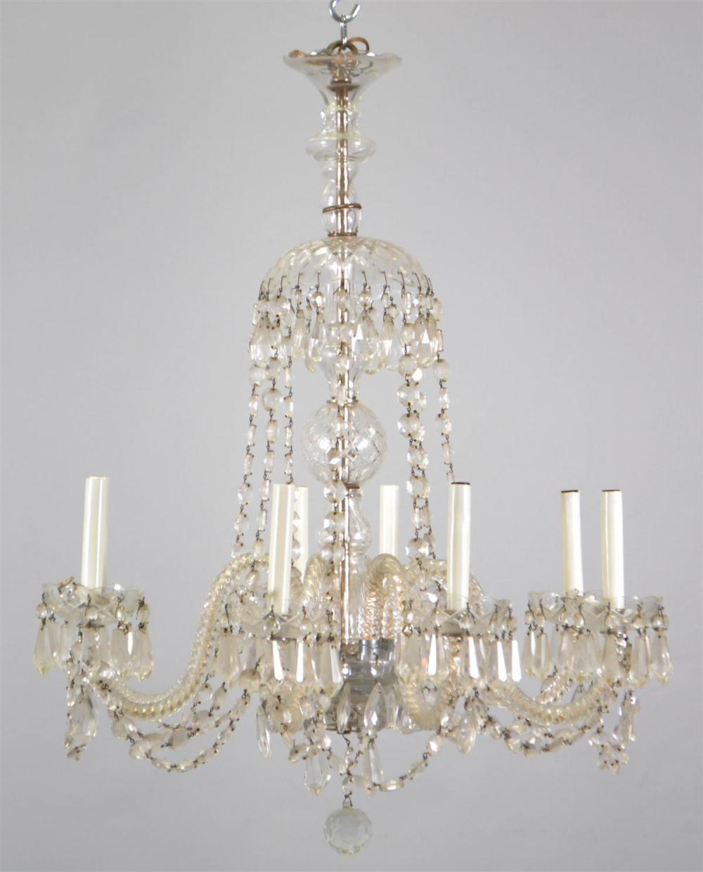 VICTORIAN STYLE ETCHED AND MOLDED