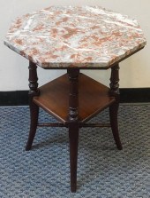 VICTORIAN STYLE FRUITWOOD AND