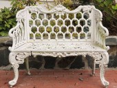 Victorian Style Garden Benchwh