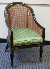 VICTORIAN STYLE GILT STENCIL D