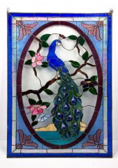 VICTORIAN STYLE LEADED STAINED