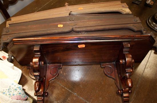 Victorian style mahogany hanging
