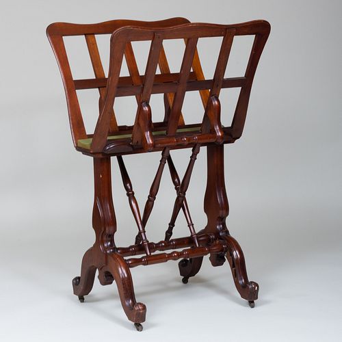 VICTORIAN STYLE MAHOGANY PRINT