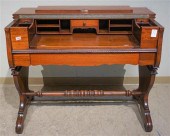 VICTORIAN STYLE MAHOGANY SPINE