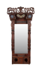 VICTORIAN STYLE MAHOGANY STAIN