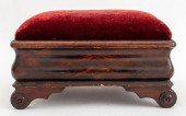 VICTORIAN STYLE MAHOGANY UPHOL
