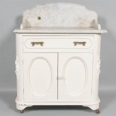 VICTORIAN STYLE MARBLE TOPPED