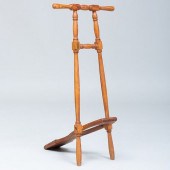 VICTORIAN STYLE OAK BOOT JACK,