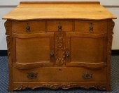 VICTORIAN STYLE OAK DRESSER, 3