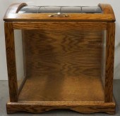 VICTORIAN STYLE OAK LIFT TOP V