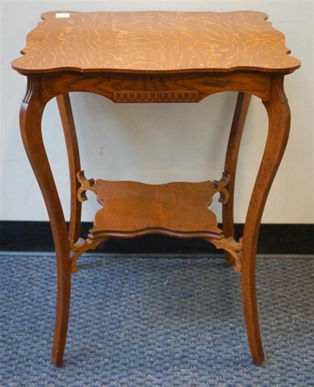 VICTORIAN STYLE OAK OCCASIONAL