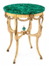VICTORIAN-STYLE PAINTED AND PA