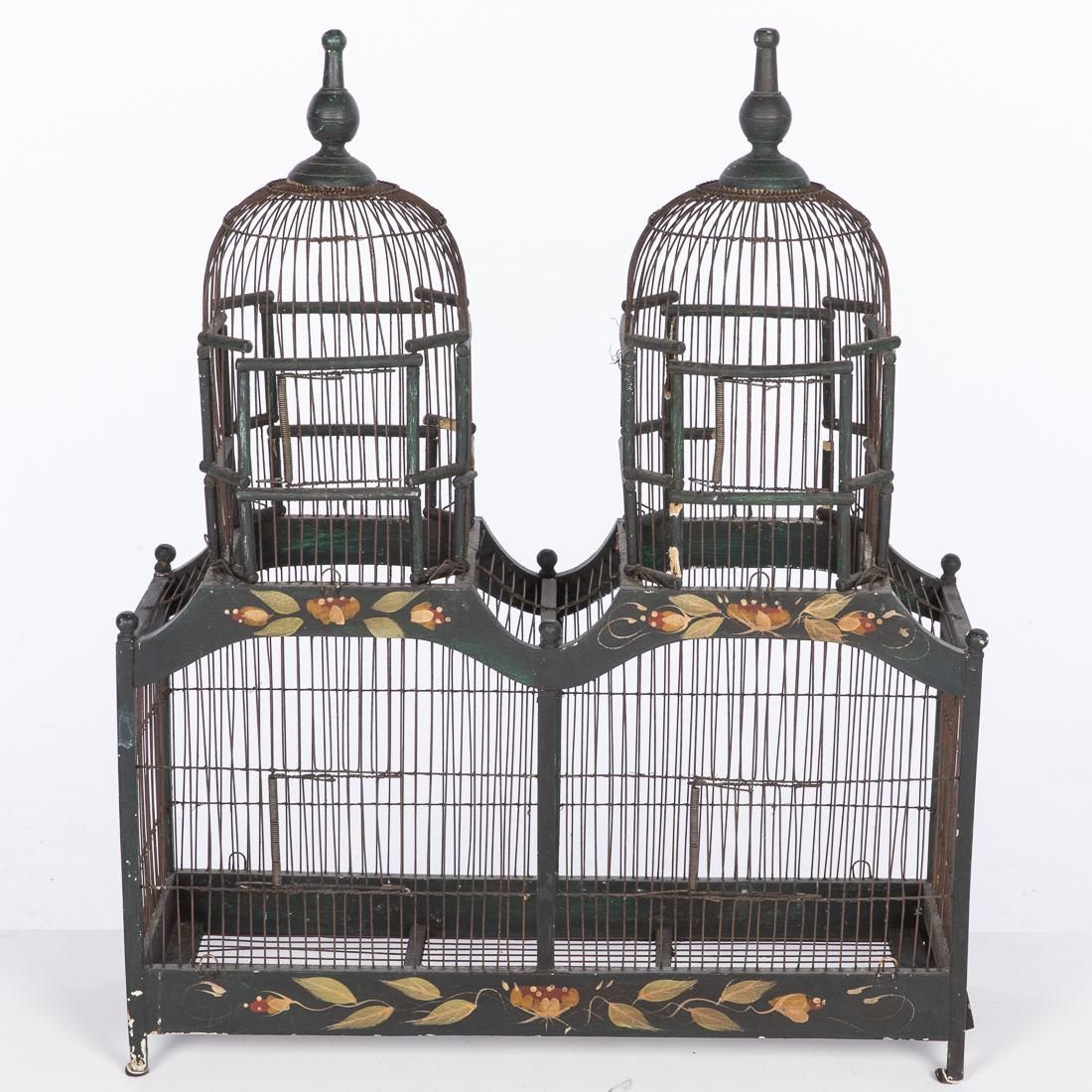 VICTORIAN STYLE PAINTED BIRD
